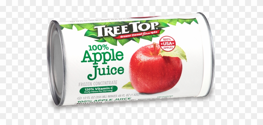 Apple Juice Frozen Concentrate - Tree Top Apple Sauce, Strawberry - 12 Pack, 3.2 Oz Clipart