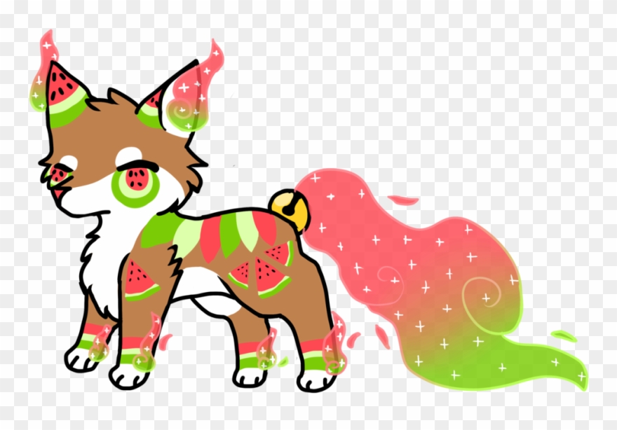 Adopt Closed By - Watermelon Fox Clipart