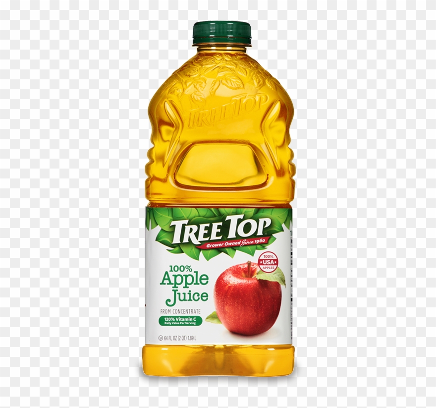 Tree Top Juice 64oz - Treetop Apple Juice Clipart