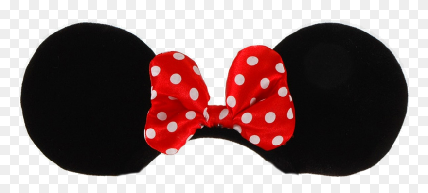 Listening Ears Template - Minnie Mouse Ears Headband Clipart