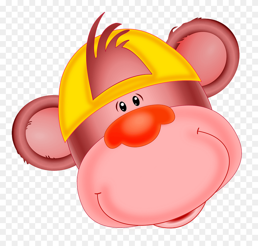 Ape Gorilla Simian Baboons Mandrill - Cartoon Monkey With A Hat Clipart