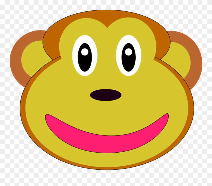 Smiley Gorilla Monkey Computer Icons Primate - Monkey Clipart