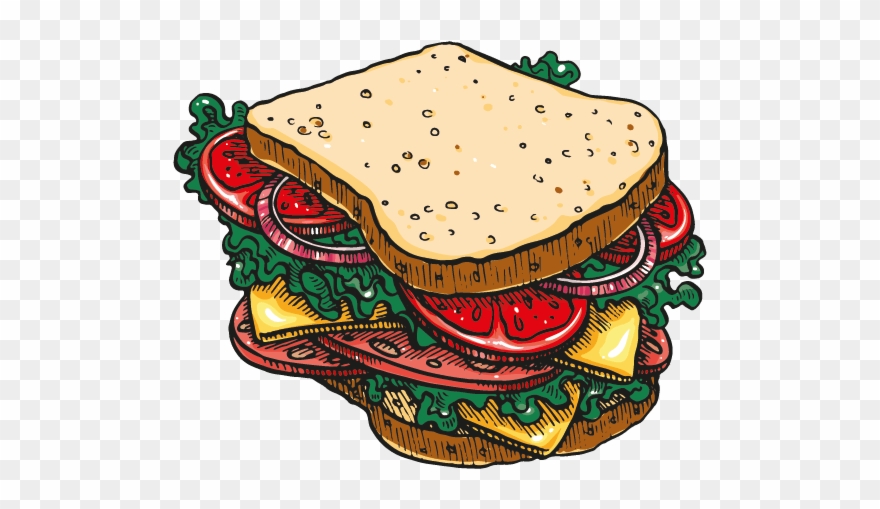Sandwiches Illustration Opt - Illustration Clipart