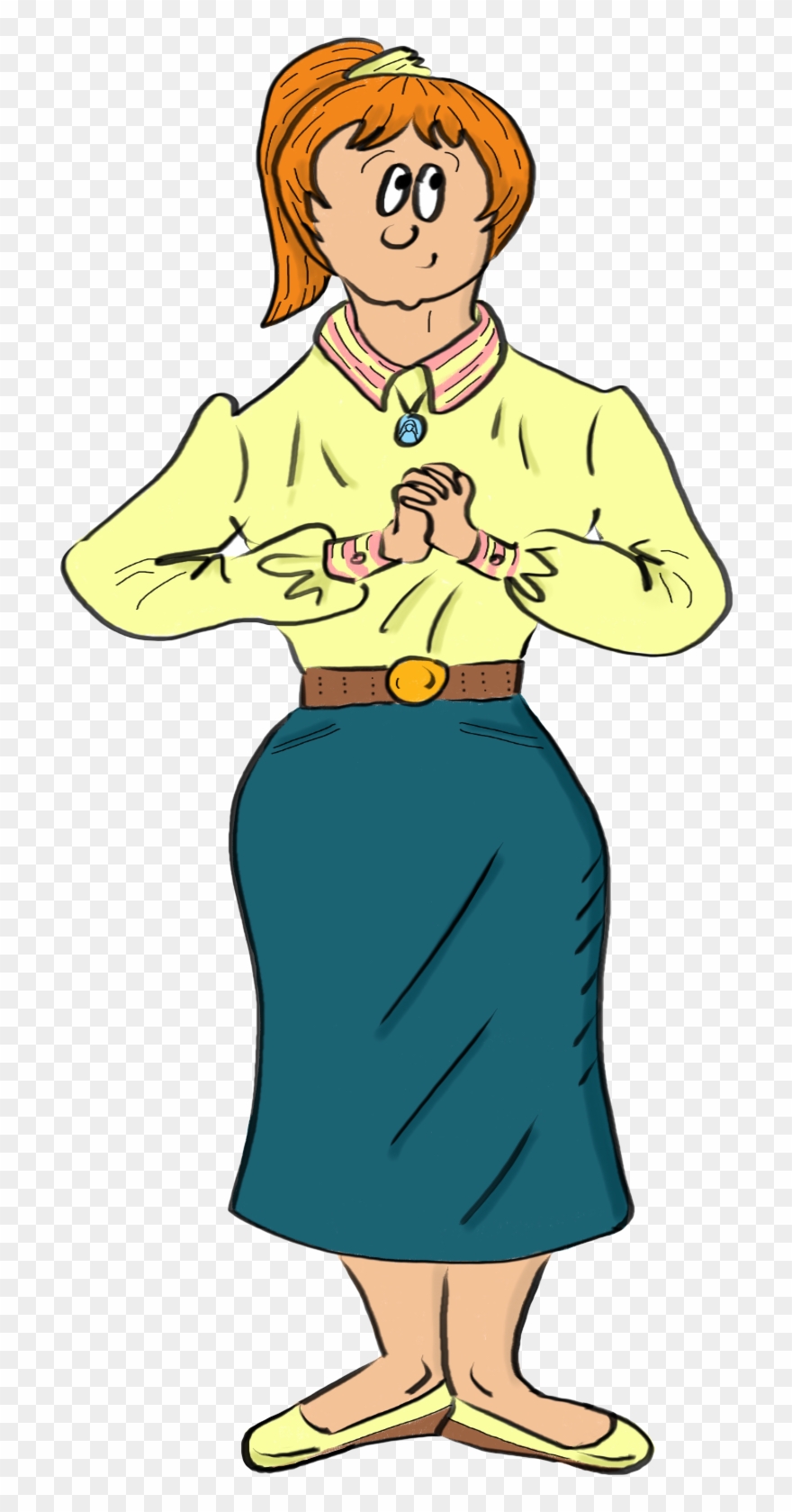 Steps How Does One Become A Nun - Cartoon Clipart