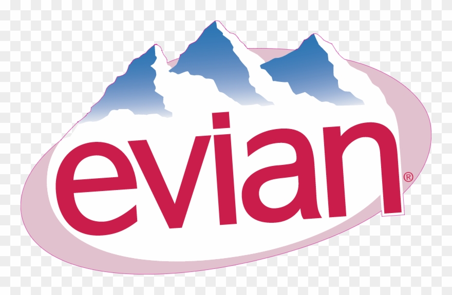Evian Vector - Evian Water Clipart