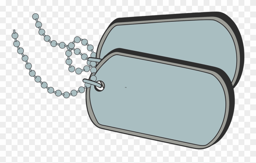 Dog Tags 2952228 1280 - Military Dog Tag Png Clipart