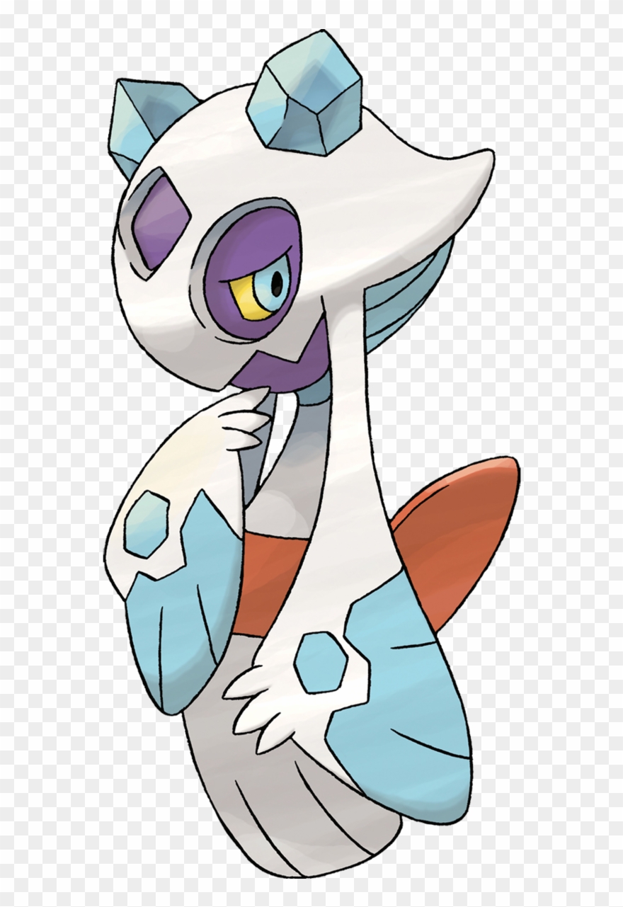 Froslass Sugimori Artwork - Froslass Pokedex Clipart