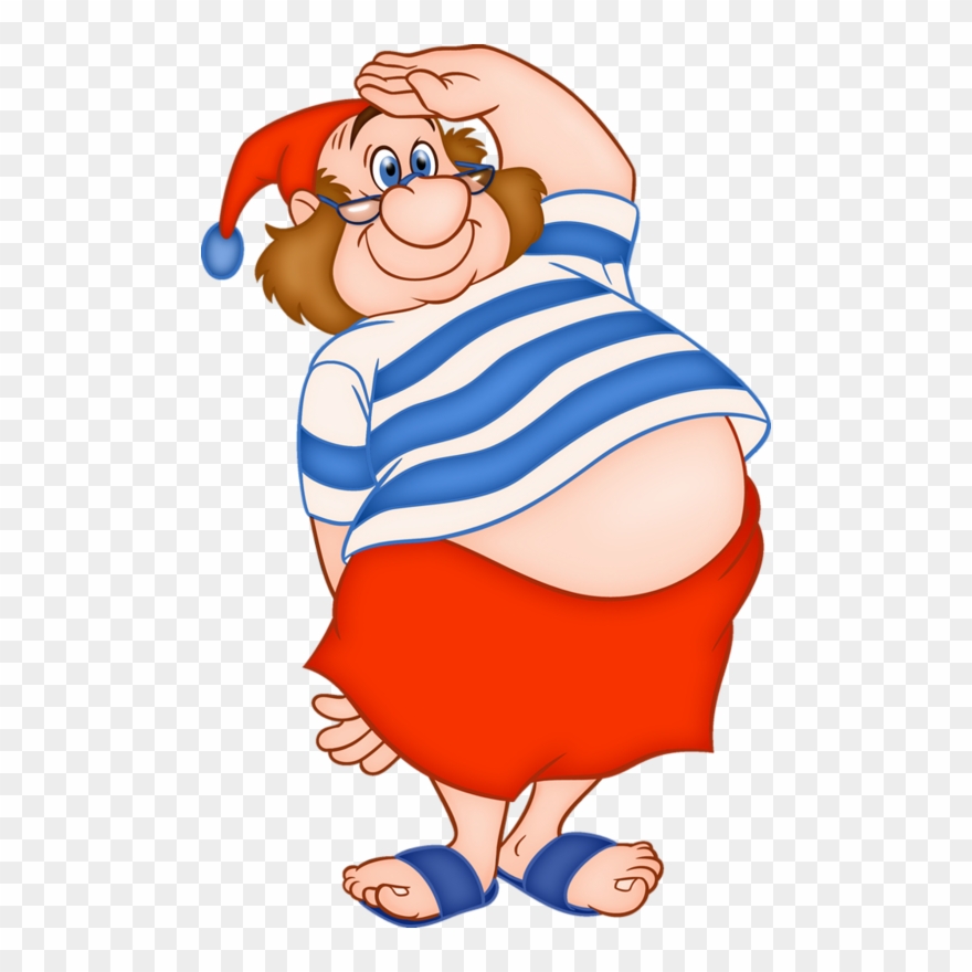 People - Peter Pan Characters Mr Smee Clipart
