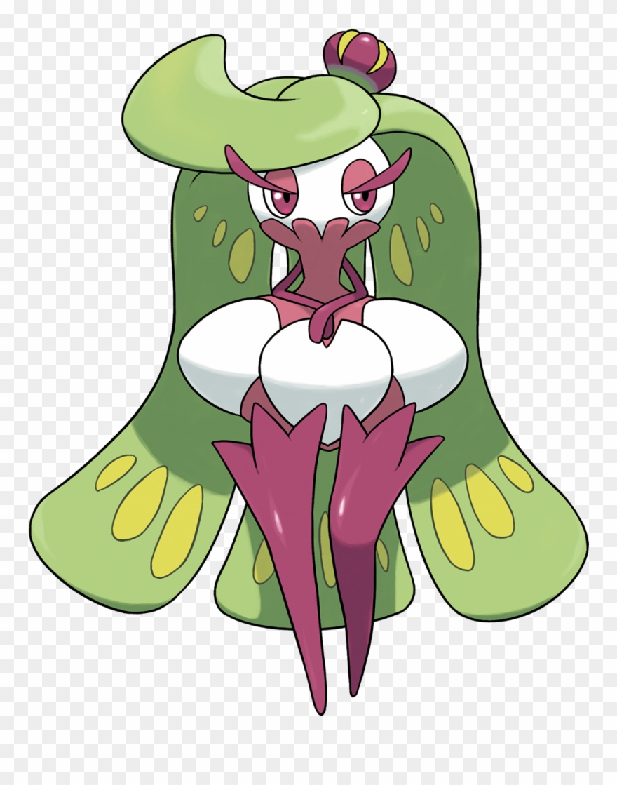 Pokemon Sun Message Board For 3ds - Tsareena Pokemon Clipart