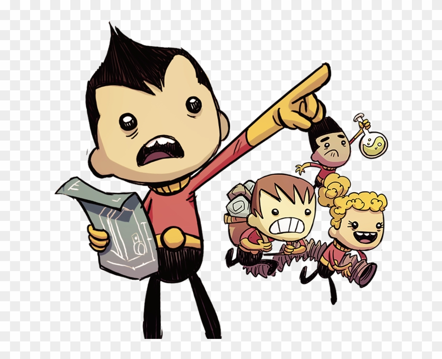 Duplicants Are The Tiny, Frustrating, But Also Endearing - Oxygen Not Included Png Clipart