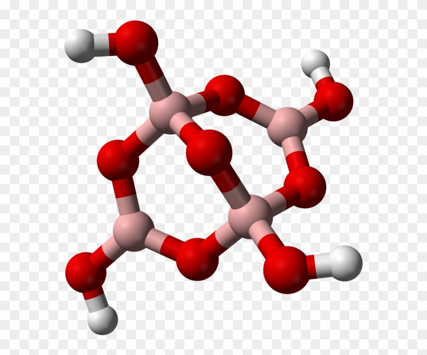 Boron Monoxide - Anion In Borax Clipart