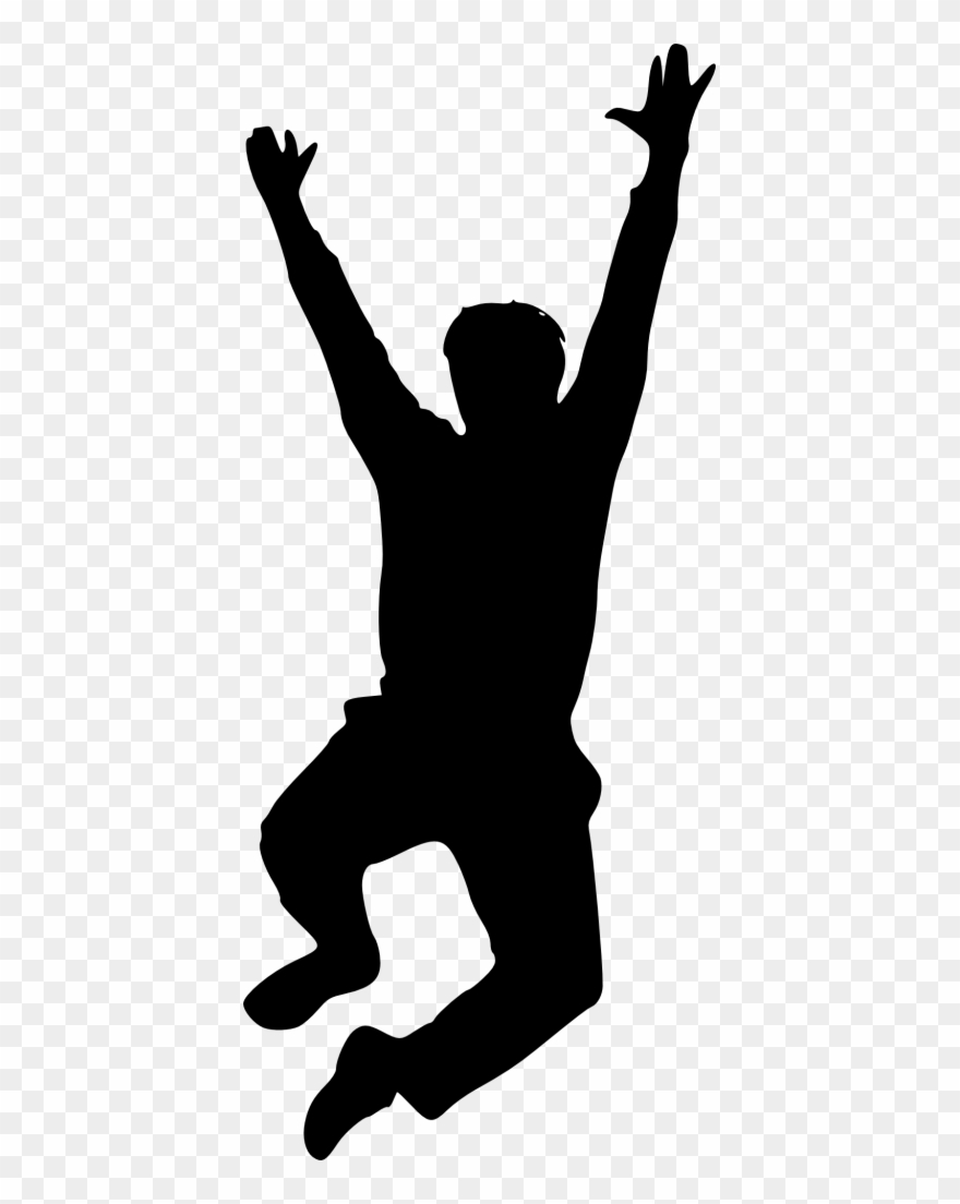 1363 × 2000 Px - Jump Silhouette Clipart
