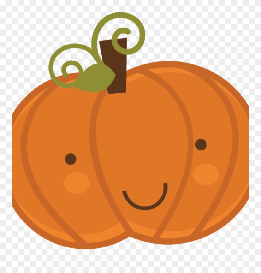 Clipart Black And White Stock Black Pumpkin Clipart - Cute Pumpkin Clipart - Png Download