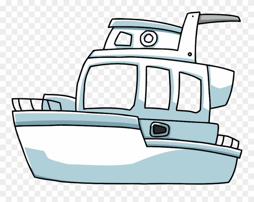 Jpg Transparent Stock Yacht Clipart Motor - Yacht Cartoon Png