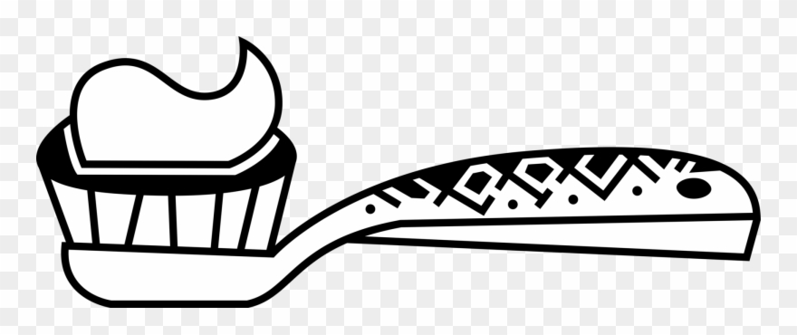 Vector Illustration Of Oral Hygiene Toothbrush For - Cartoon Toothbrush And Toothpaste Clipart