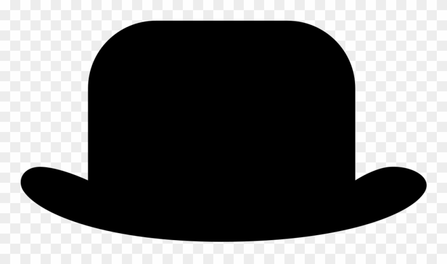 Fedora Clipart Tall Hat - Plantillas De Sombrero - Png Download