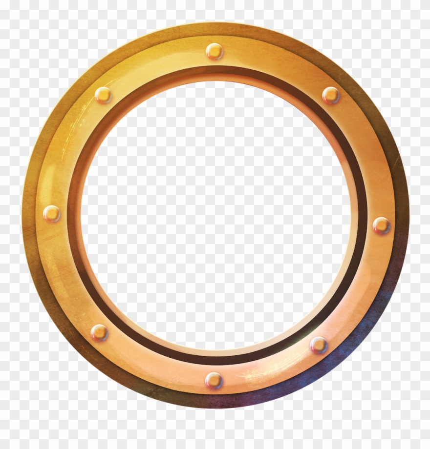 Image Black And White Library Boat Window Clip Art - Wall - Png Download