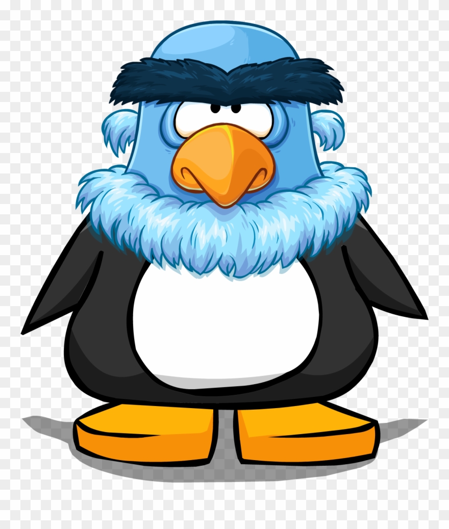Sam Eagle Head From A Player Card - Penguin With Hard Hat Clipart