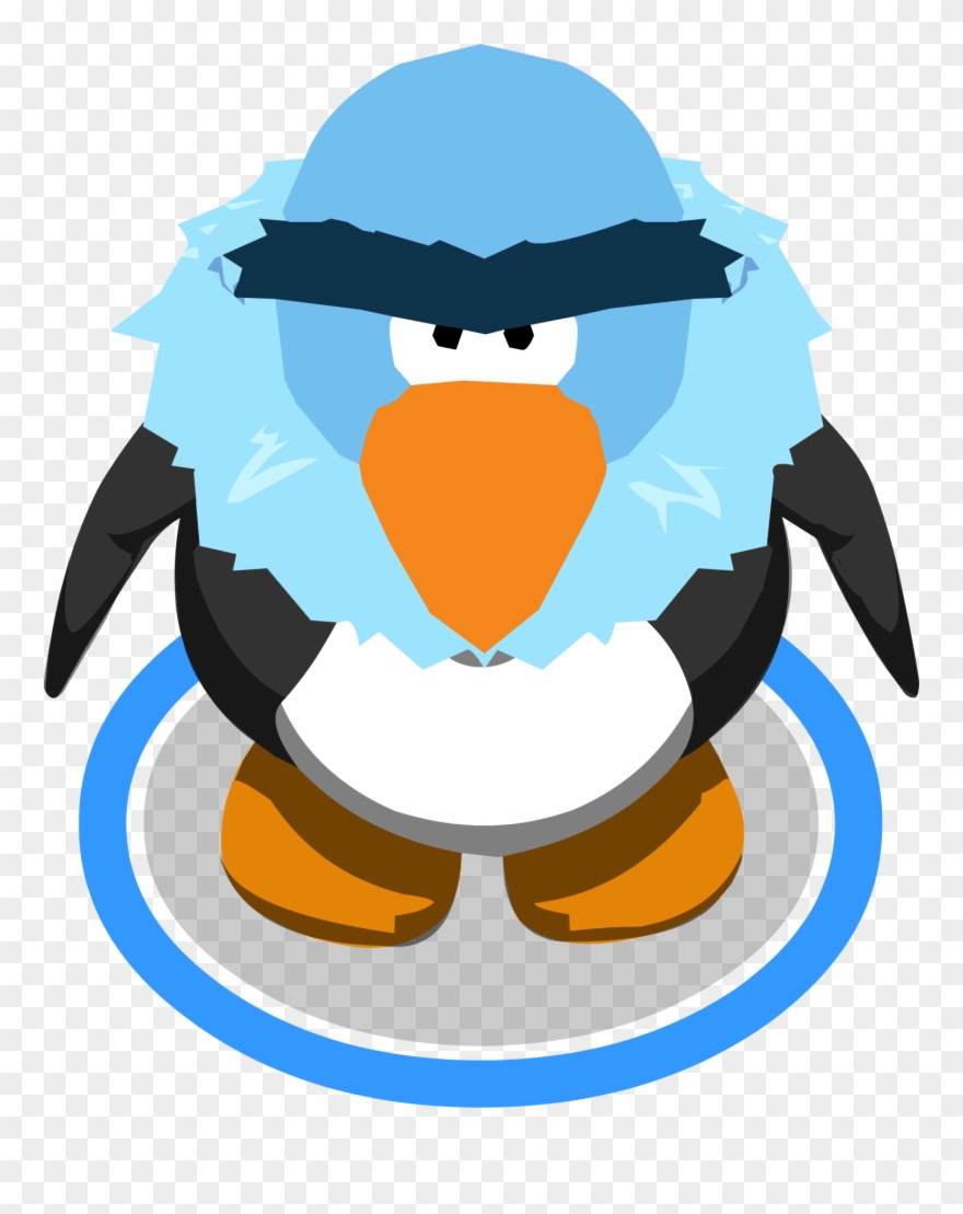 Sam Eagle Head In-game - Png Club Penguin Penguins Clipart