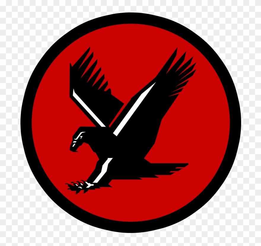 North Elementary School - Flying Eagle Clip Art Black And White - Png Download