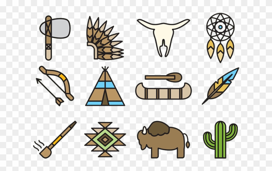 Native Americans In The United States Clip Art - Png Download