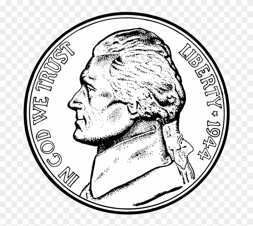 January 25, - Cartoon Nickel Transparint Clipart
