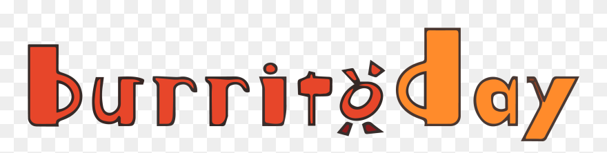 National Burrito Day 2018 Clipart