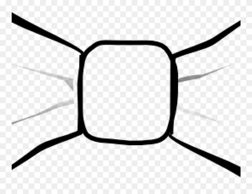 White Bow Clipart Black And White Bow Tie Clip Art - Bow Tie For Coloring - Png Download