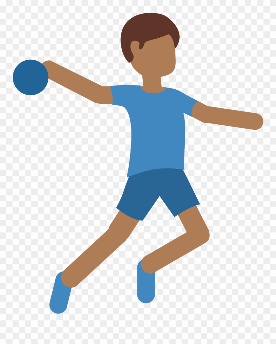 Ks1 Throw That - Handball Clipart