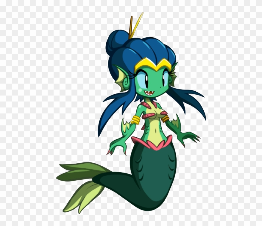 Fool Me Once I'm Mad, Fool Me Twice How Could You - Shantae Mermaid Tied Up Clipart