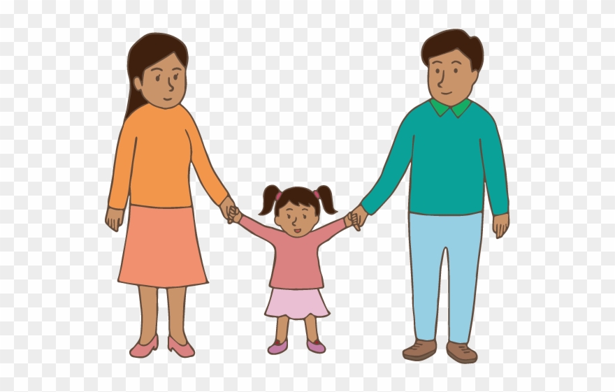 Asian Clipart Baca - Ilustrasi Gambar Keluarga - Png Download