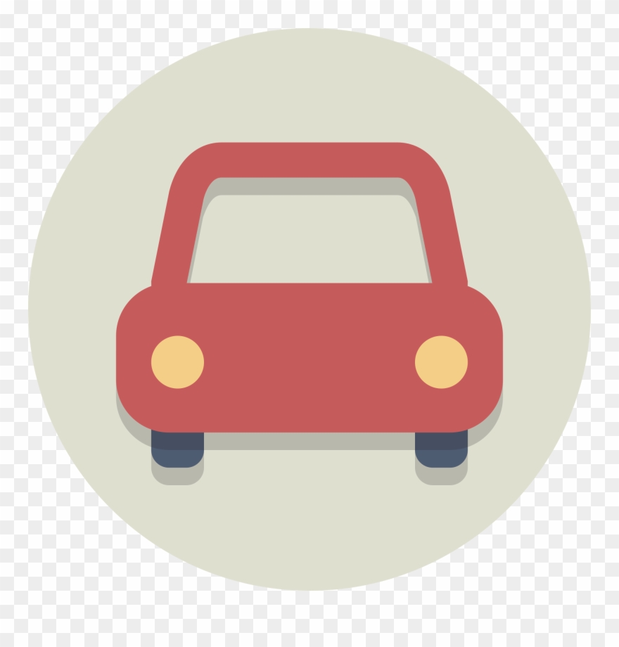 Ample Parking - Car Icon Png Vector Clipart