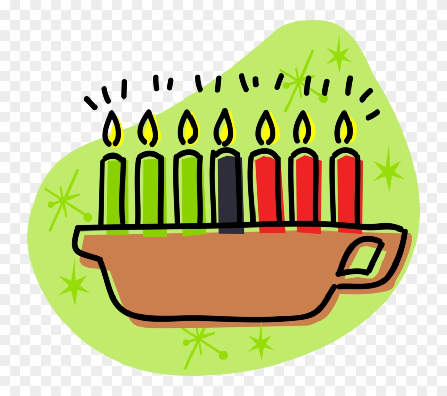 Candle Holder Of Vector Image Illustration Traditional - Kinara Clipart