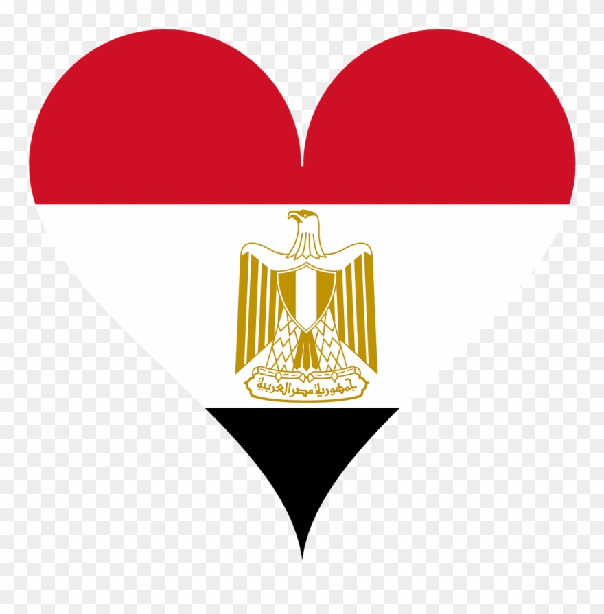 Clip Library Egyptian Clipart Frame - Egypt Flag - Png Download