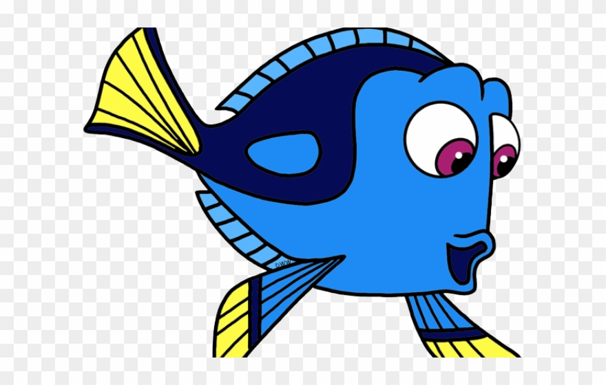 Butterflyfish Clipart Dory Fish - Dory Png Transparent Png
