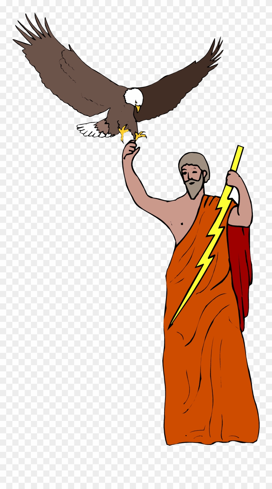 Poseidon - Thunder Clipart