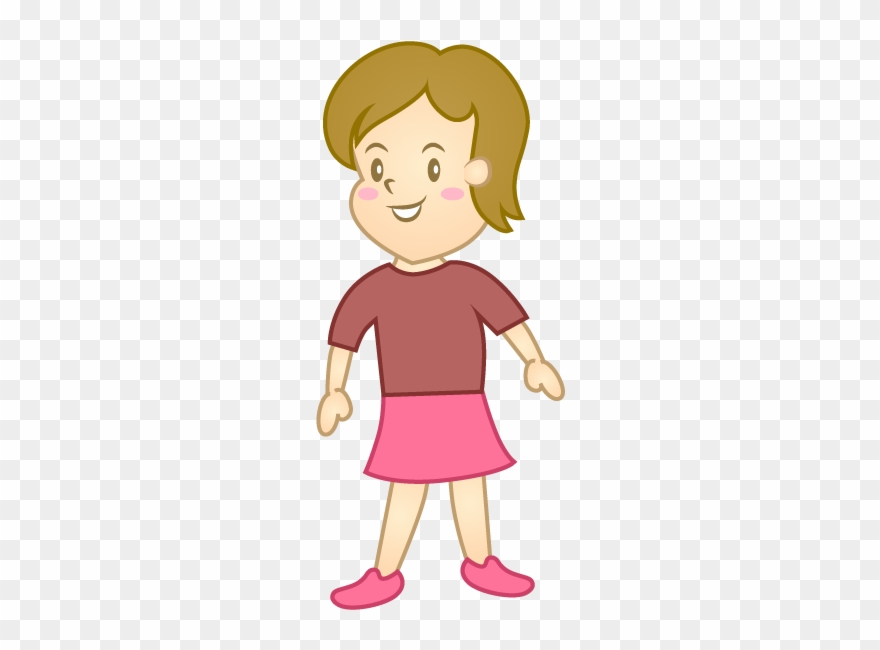 Girl Clipart - Illustration - Png Download