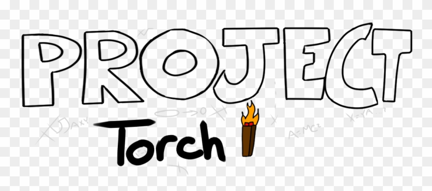 9] Torch Project - Minecraft Clipart