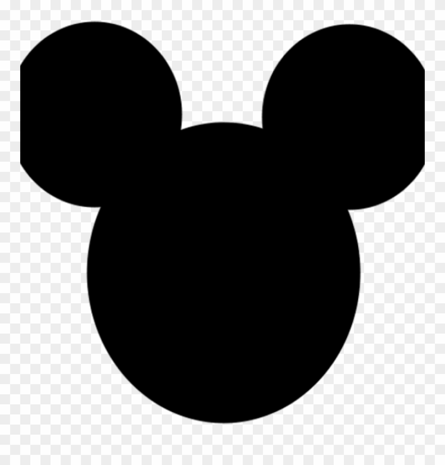 Mickey Mouse Ears Clip Art Mickey Ears Clipart Mickey - Mickey Mouse Ears Template - Png Download