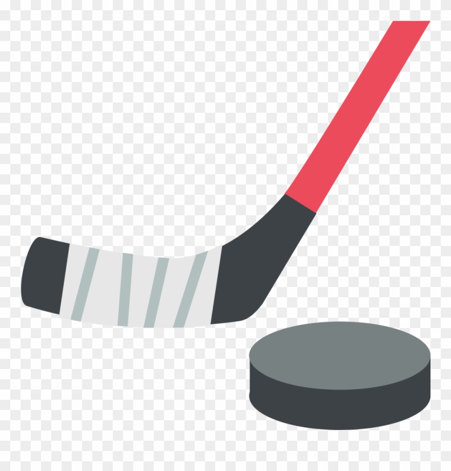 File - Emojione 1f3d2 - Svg - Hockey Emoji Png Clipart