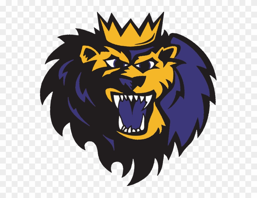 Manchester Monarchs - Lion Head With Crown - Animal Wall Vinyl Art, Vinyl Clipart
