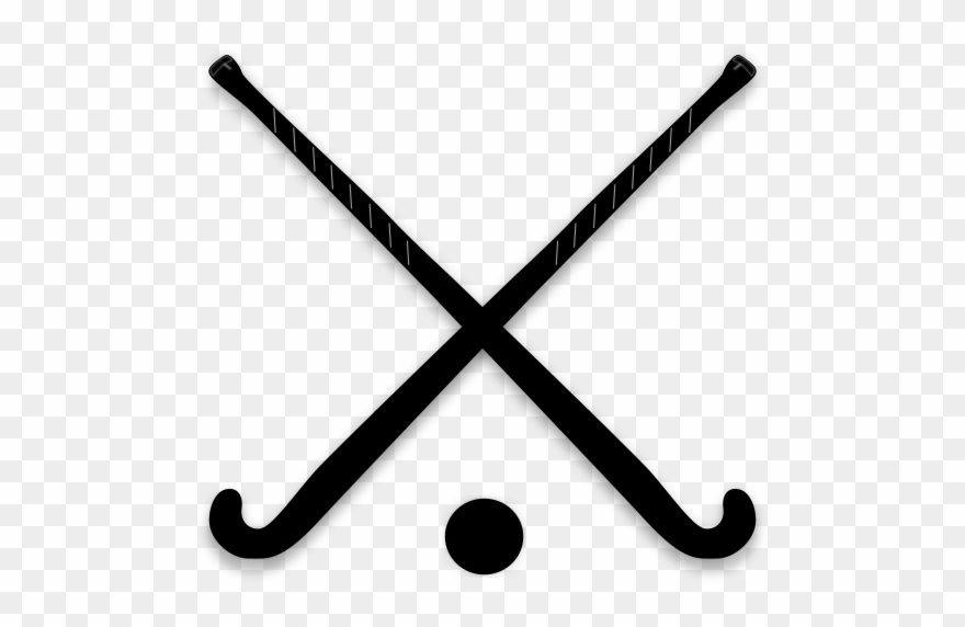 2 Field Hockey Sticks Clipart