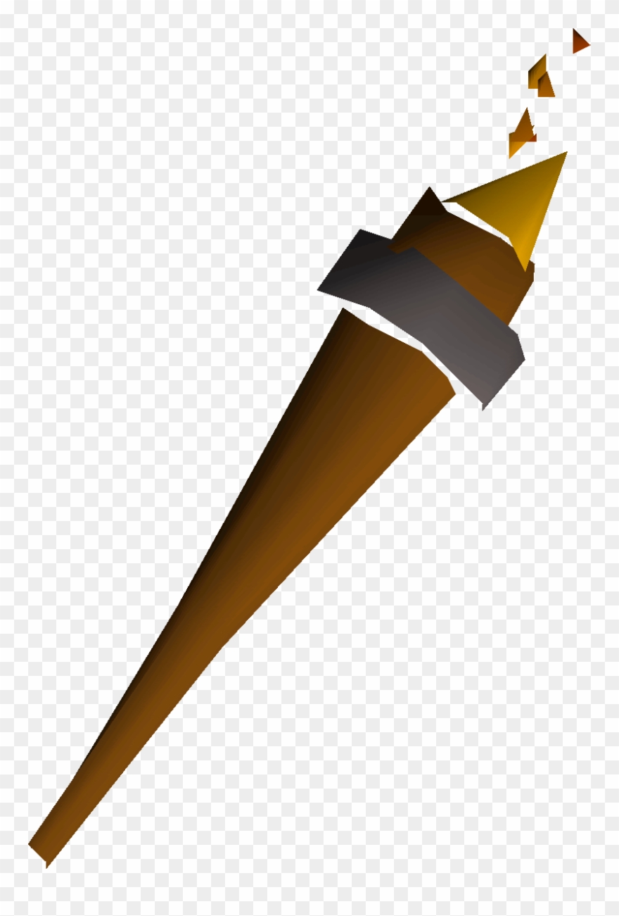 Torch Transparent Old Banner - Torch Clipart