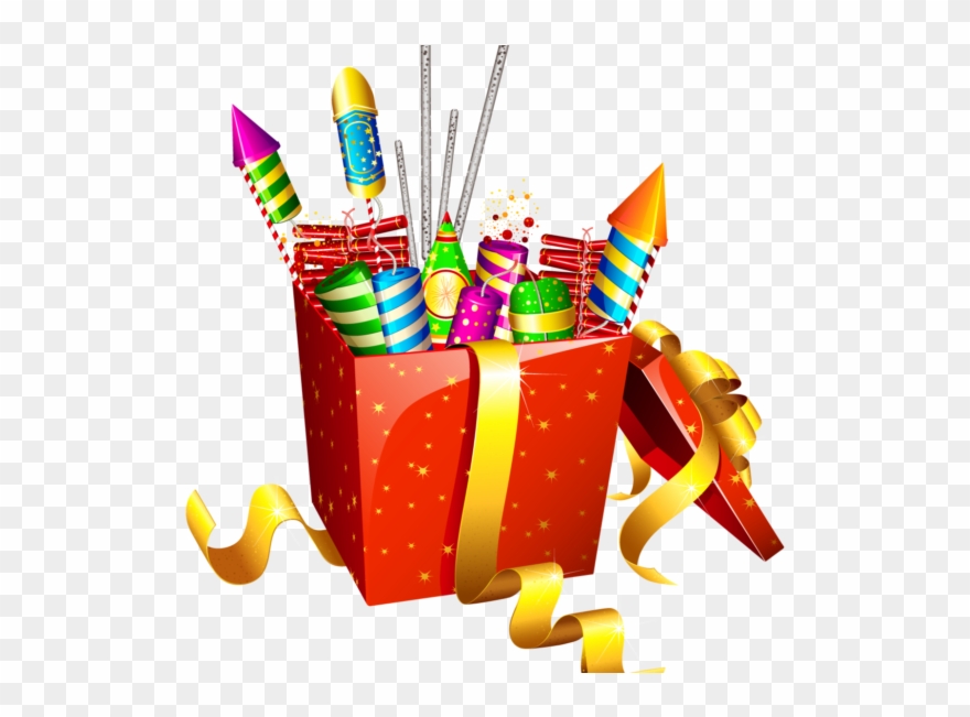 Gift Boxes - Diwali Crackers Png Clipart Transparent Png