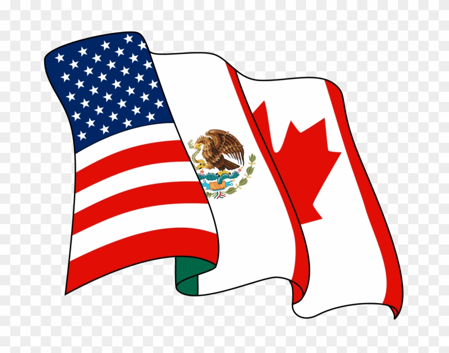 President Donald Trump On Monday Touted A New Trade - United States Mexico Canada Clipart