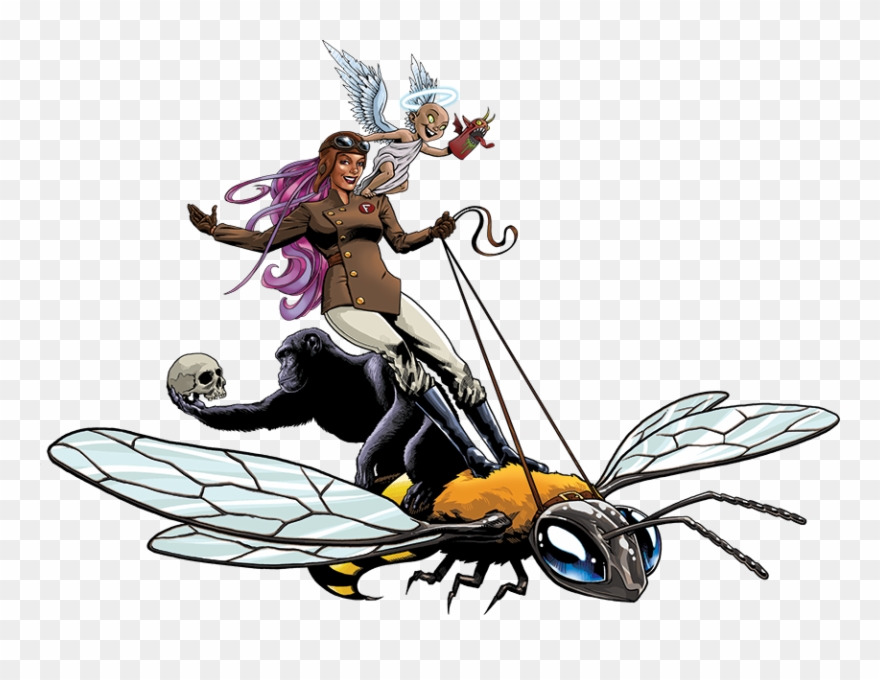 Fringe Festival Riders - Montreal Clipart