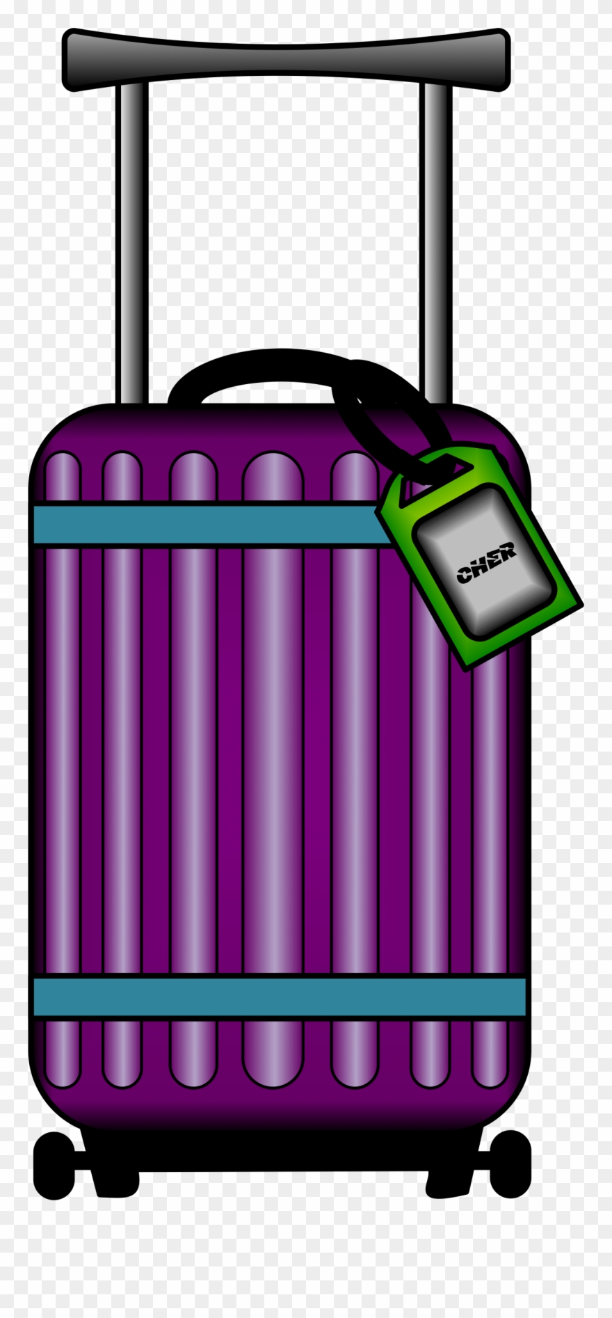 Suitcase Clipart Maleta - Maleta Clipart - Png Download