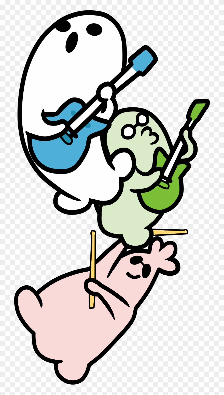 Ghostly Clipart Big Ghost - Portable Network Graphics - Png Download