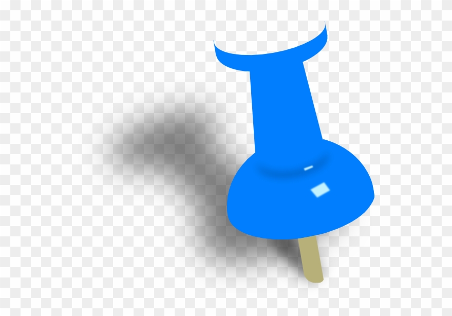 Pink Clip Art At - รูป ตัว ปัก หมุด - Png Download