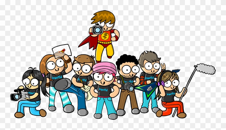 Inspired Group - Journalism Camp Clipart - Png Download